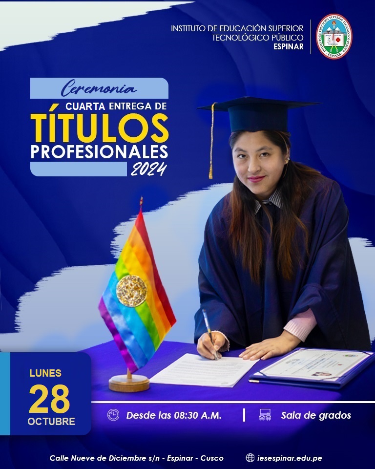 CUARTA ENTREGA DE TITULOS -28/10/2024